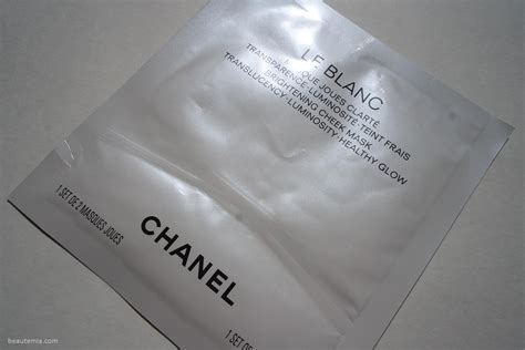 chanel le blanc cheek mask|chanel le blanc intense.